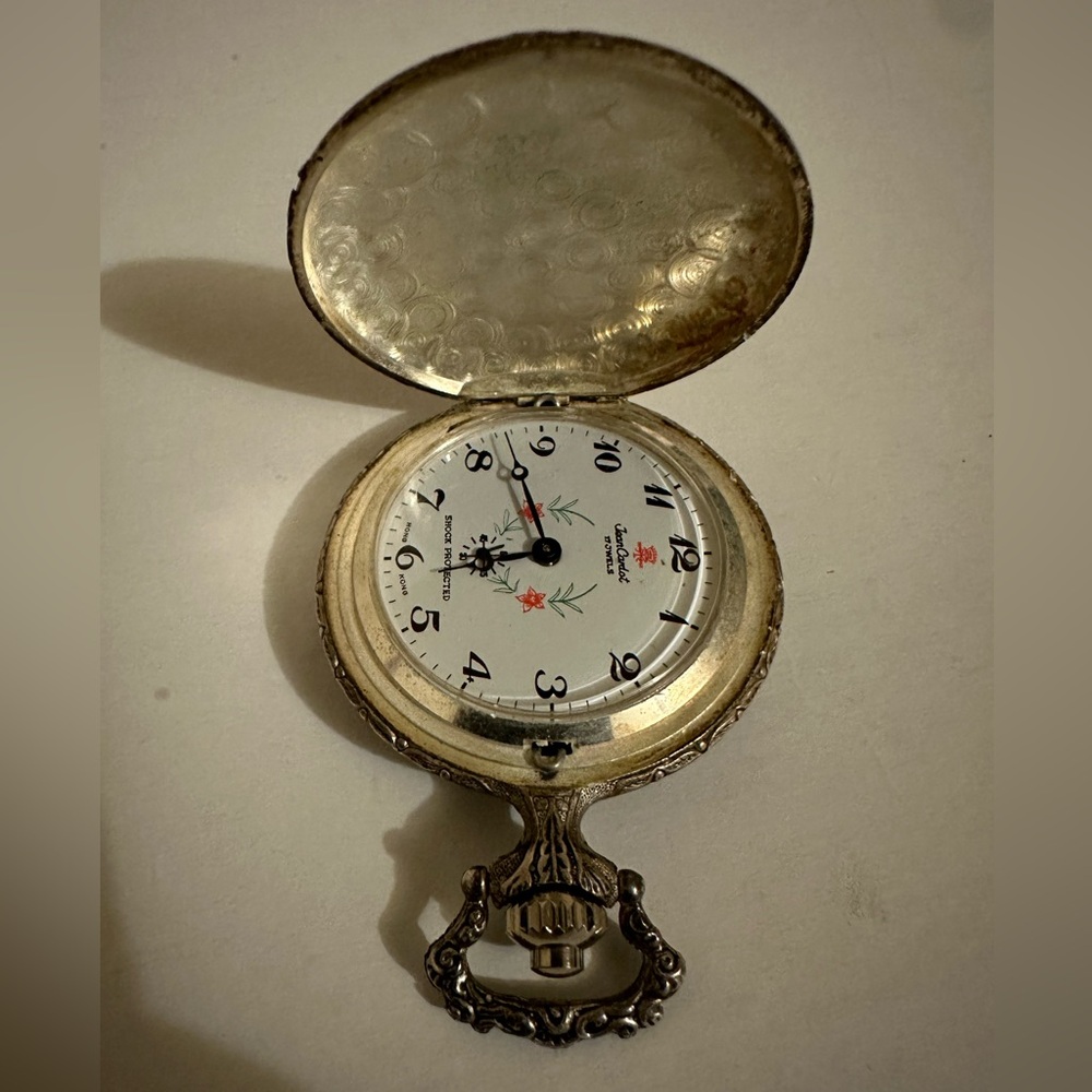 Vintage Preowned Quartex Stag
Pocket Watch